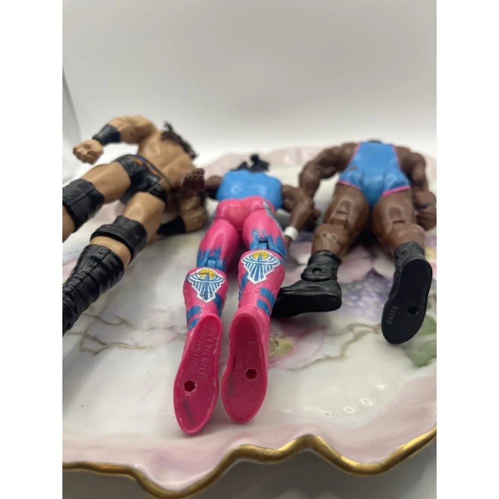 WWE The New Day Mixed Lot of 3 Wrestling Action Figures‎